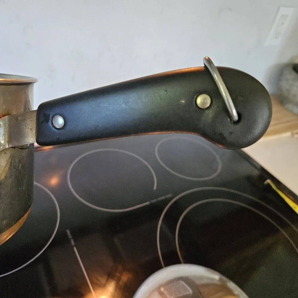 Vintage Revere Ware 1801 Copper Clad 2 Qt Saucepan & Lid Clinton Ill USA 7